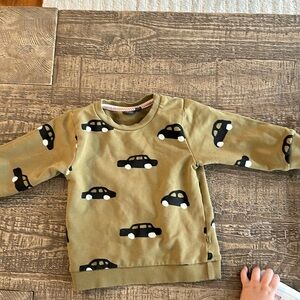 The smile baby face sweater